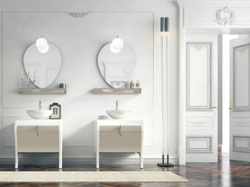 GAUDÌ PLANE 05 - Console sink with drawers by LASA IDEA - view 2